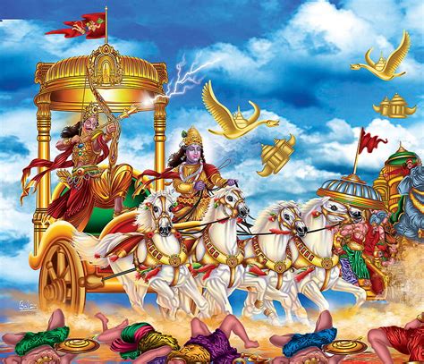 arjun name wallpaper|mahabharata krishna arjuna photos.